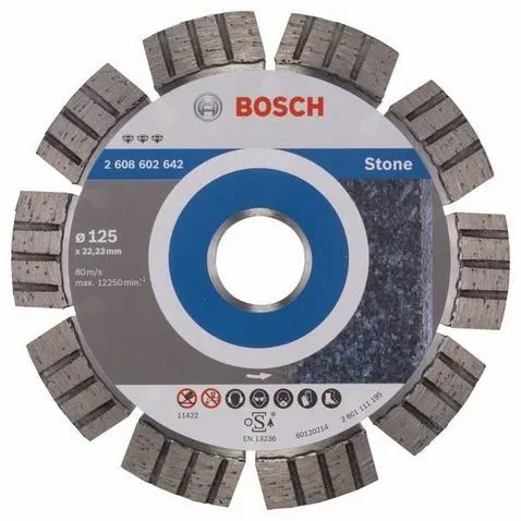 Bosch Best for Stone Diamantkapskiva 125x22,23mm - Bild 2