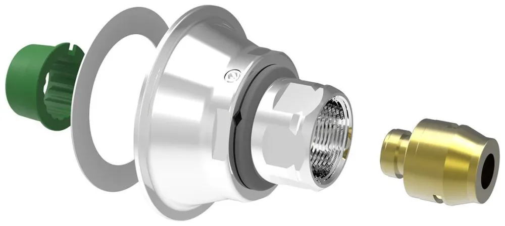 Vatette V6 Kopplingsbricka för plaströr 16 mm rördiameter - Bild 2