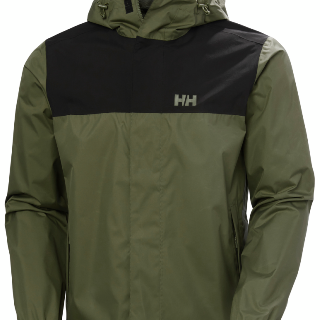 VANCOUVER HELLY HANSEN RAIN JACKET S GRÖN
