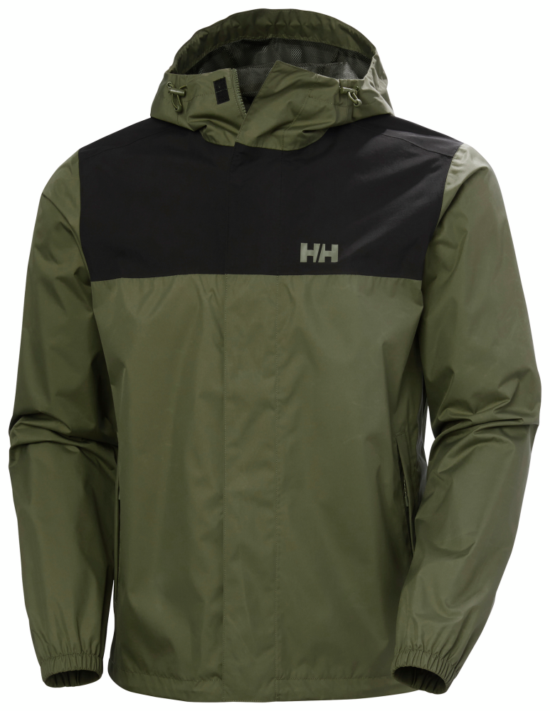 VANCOUVER HELLY HANSEN RAIN JACKET S GRÖN