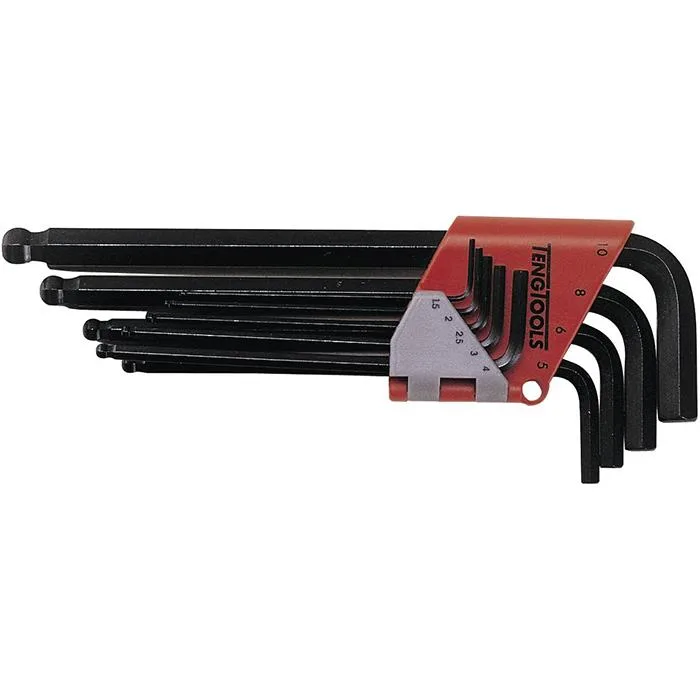 Teng Tools 1479AF Sexkantsnyckelsats 9 delar, tum