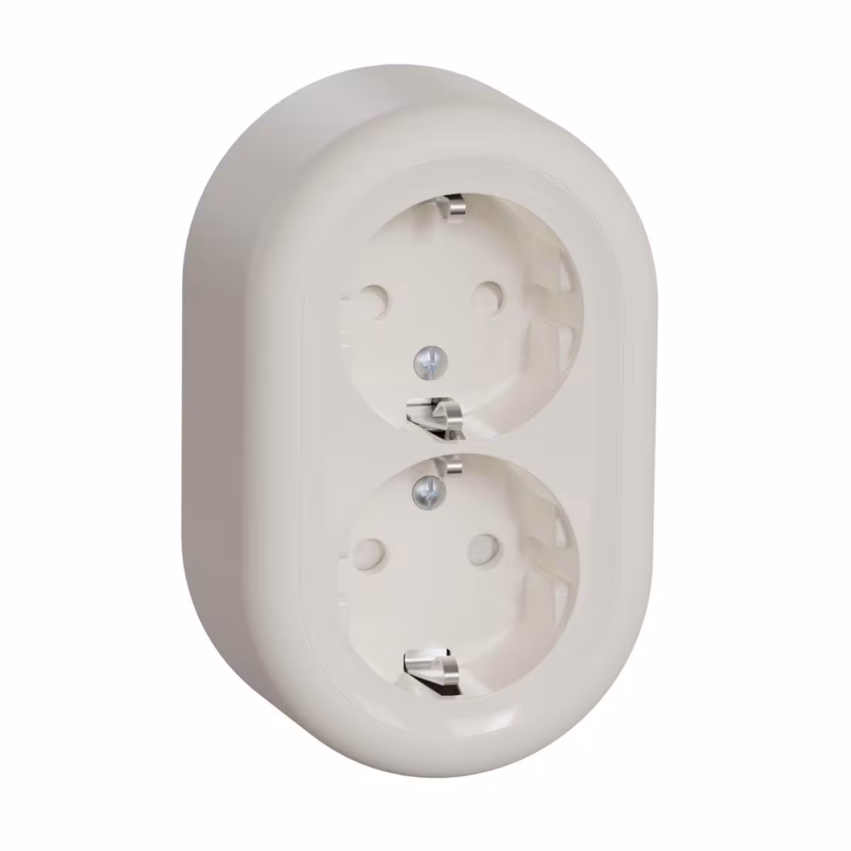 Kjøp Schneider Electric Veggdok, 250 V, utenpåliggende, 2-vegs