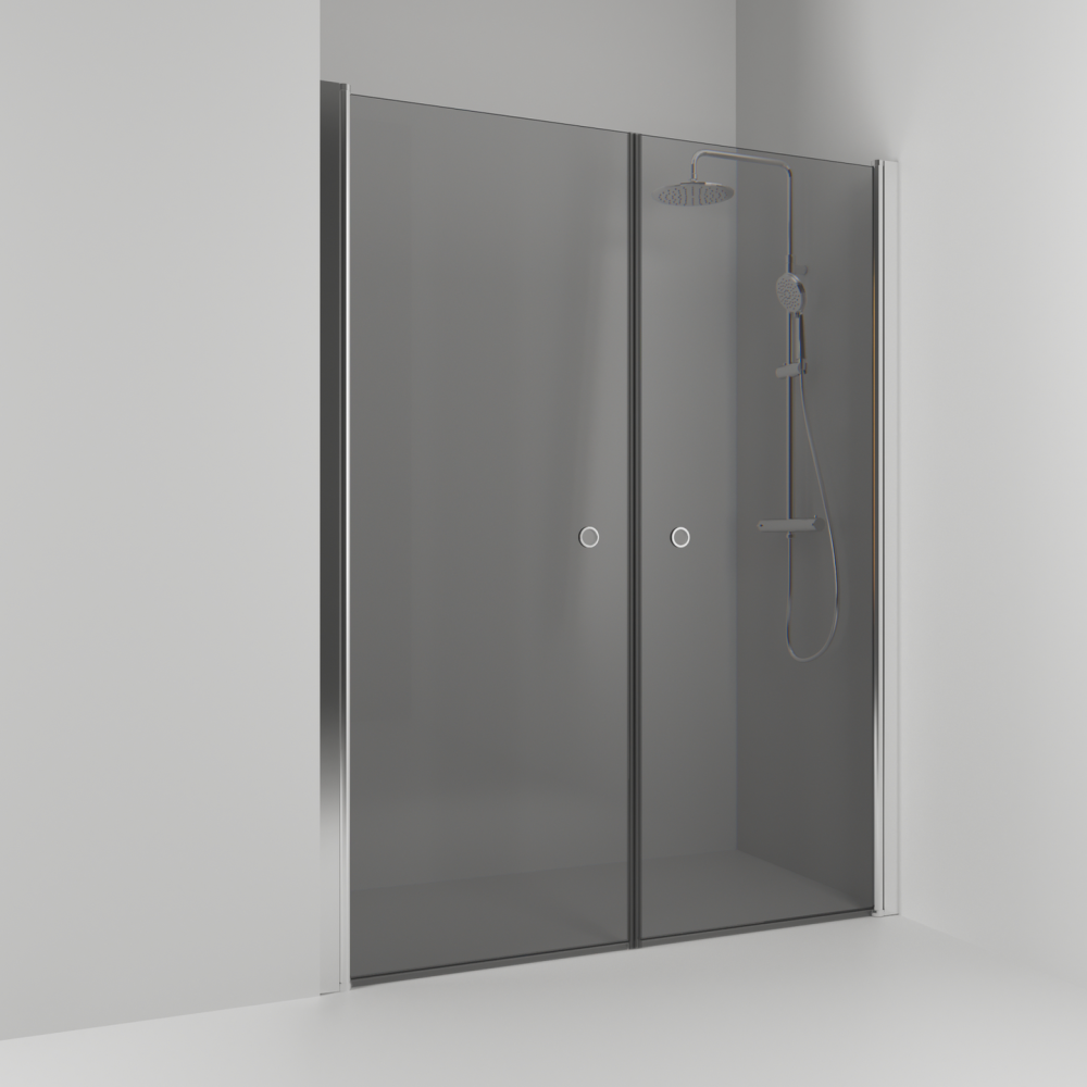 NISCHDUSCH SVEDBERGS SKOGA RAK ALU BLANK RÖK DUBBEL INTHT 158X198X3CM