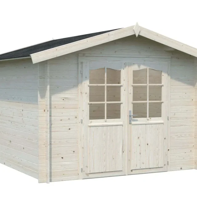 Palmako Lotta Stuga 7,6 m²/inv. 7,3 m², utan golv, impr. natur