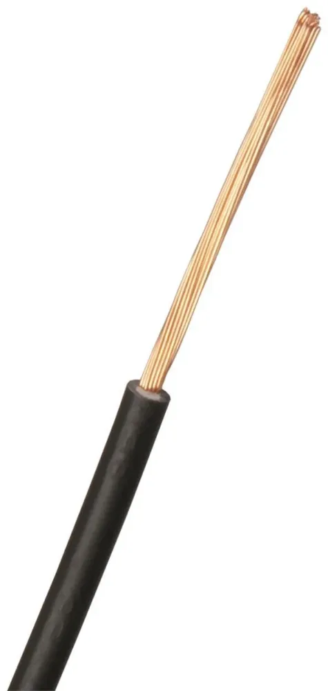 Nexans 11018046-022 Kopplingskabel RK 90°C (H05V2-K) RK 0.5, grön/gul, bobin 200 m - Bild 2