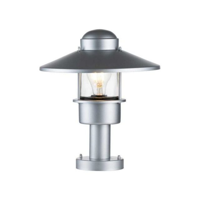 Sockellampa Elstead Lighting Klampenborg Silver