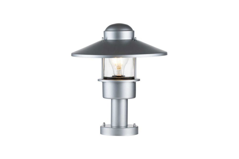 Sockellampa Elstead Lighting Klampenborg Silver