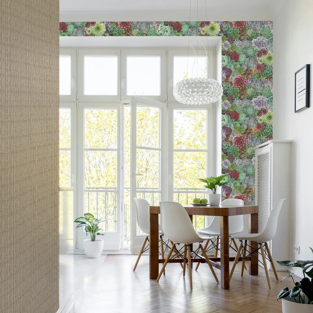 Arthouse Fantasia III 259402 Tapet Succulent Living Wall Multi
