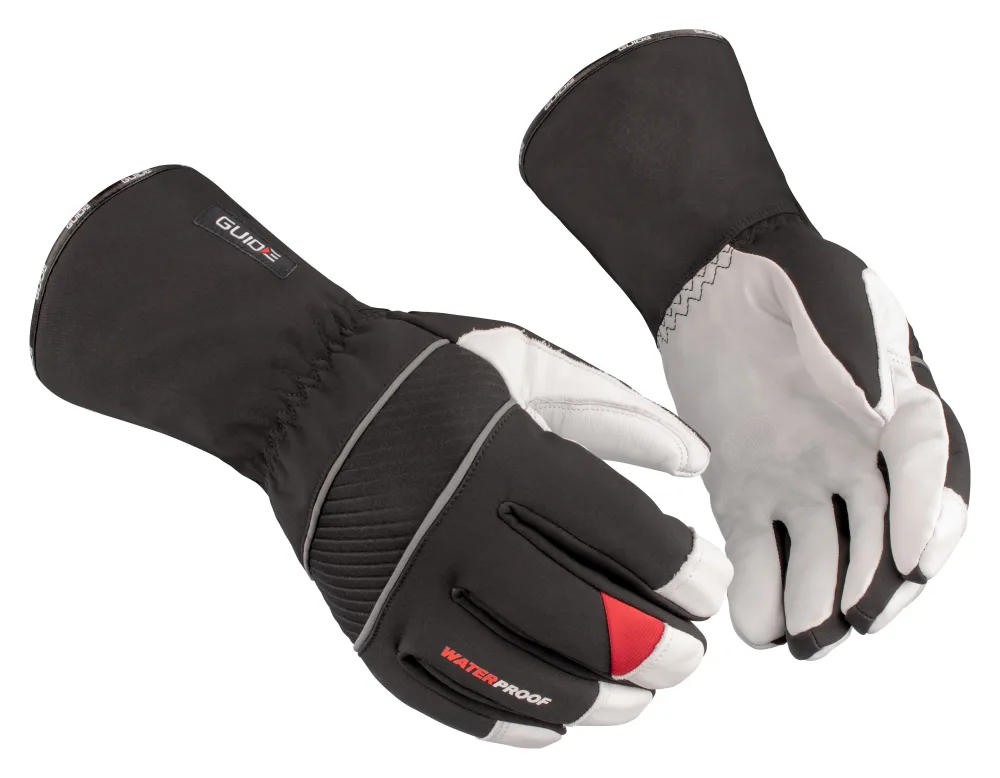 Guide Gloves 5060W Handske läder, vattentät, fodrad 7