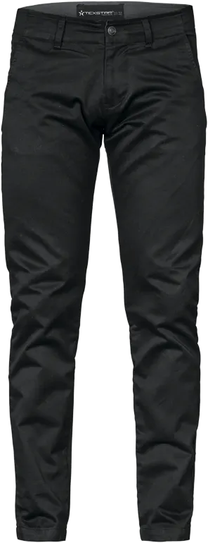 Texstar FP361990030DK Servicechinos svart 36/30