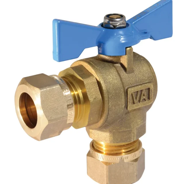 Vatette FG084050042 Kulventil 15 mm Blått vred