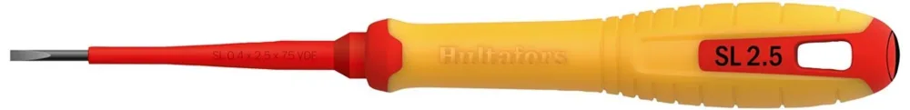 Hultafors 445045 Skruvmejsel för spårskruv, isolerad 1000 volt SL 0,5x3,0x100 VDE