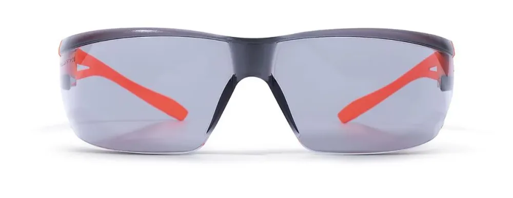 Zekler 36 Hi-Vis Skyddsglasögon grå lins, rep- och imskyddad Gula bågar