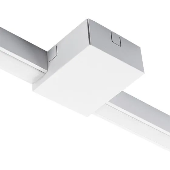 SG Armaturen 7401070 Elanslutning till ZIP-skena, vit