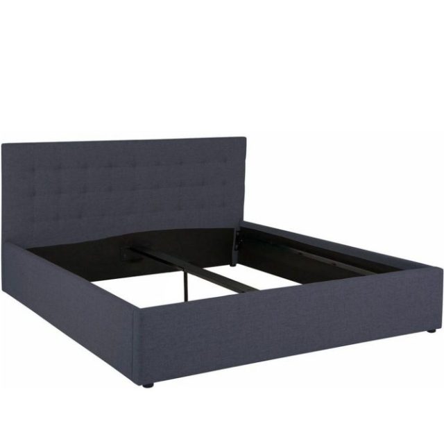 Sängram & Sängstomme Loft24 Hamar Sängram Ljusgrå 200x180