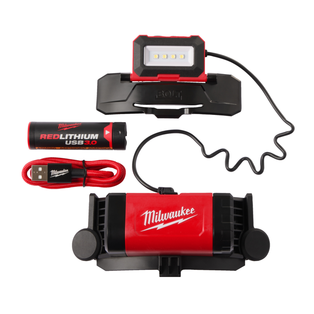 PANNLAMPA MILWAUKEE L4 BOLTHL-301