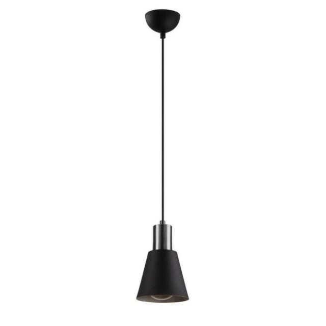 Taklampa Gullis Svart / Nickel