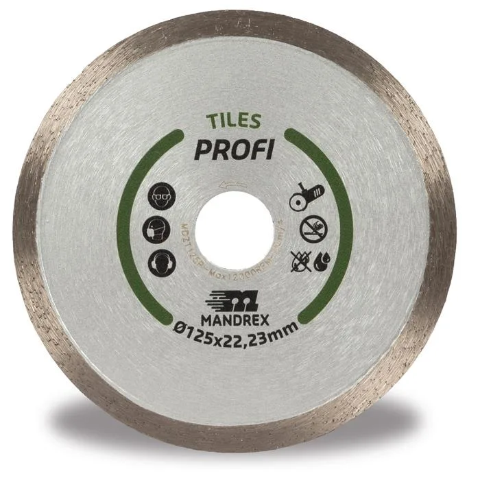 Mandrex Tiles Profi Diamantkapskiva 125 mm