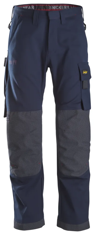 Snickers Workwear 6386 ProtecWork Arbetsbyxa marinblå C50