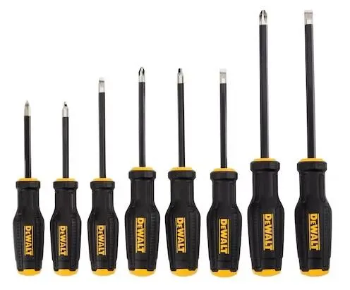 Dewalt DWHT65102 Skruvmejselsats 8 delar