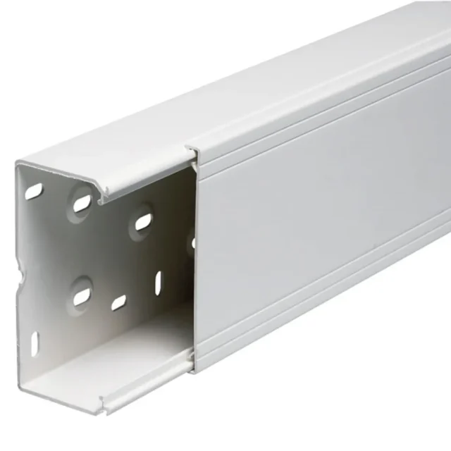 Schneider Electric 5427010 Matarkanal 2,5 m, PVC, vit 80 x 40 mm