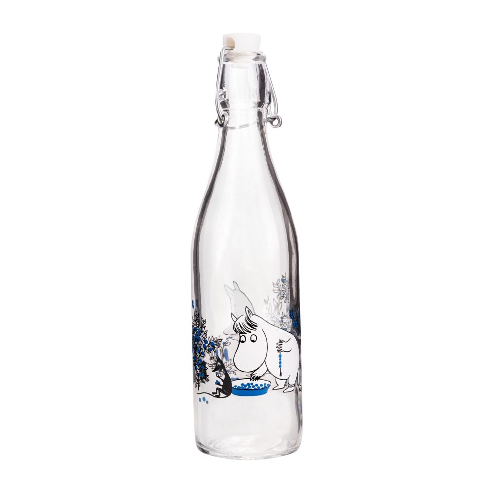 Blueberries glasflaska 0,5 L, Transparent