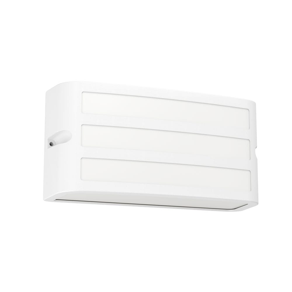 Utvändig vägglampa Camarda Vit