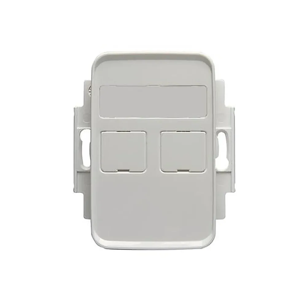 ABB FOT5010-100 Centrumplatta 2 portar, 100 mm AMP