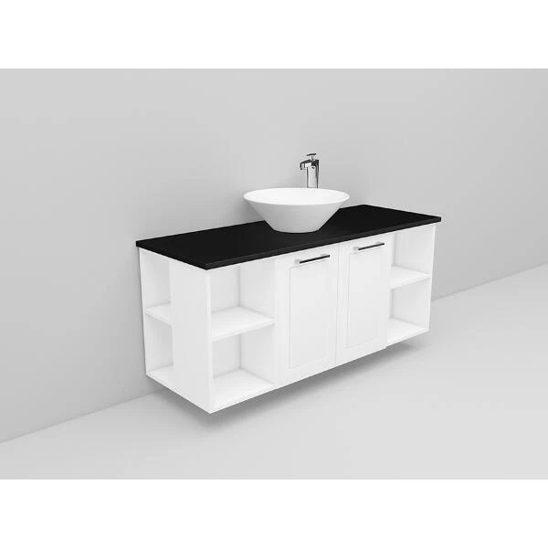 Badrumsmöbel Flexline Modell 150 120cm, Vit, Ram | Stuvbutiken