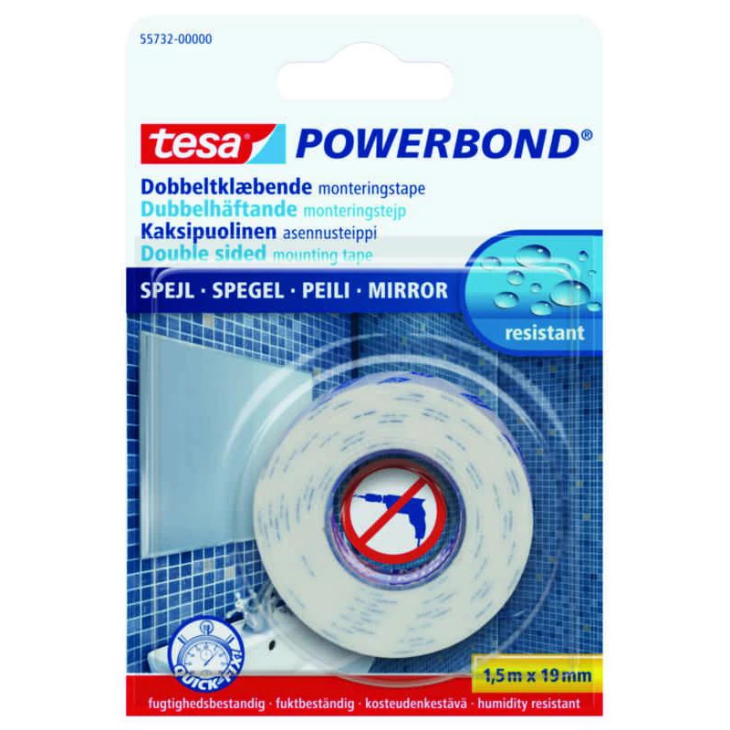 Spegeltejp Powerbond Dubbelhäftande 1,5m - Bild 2