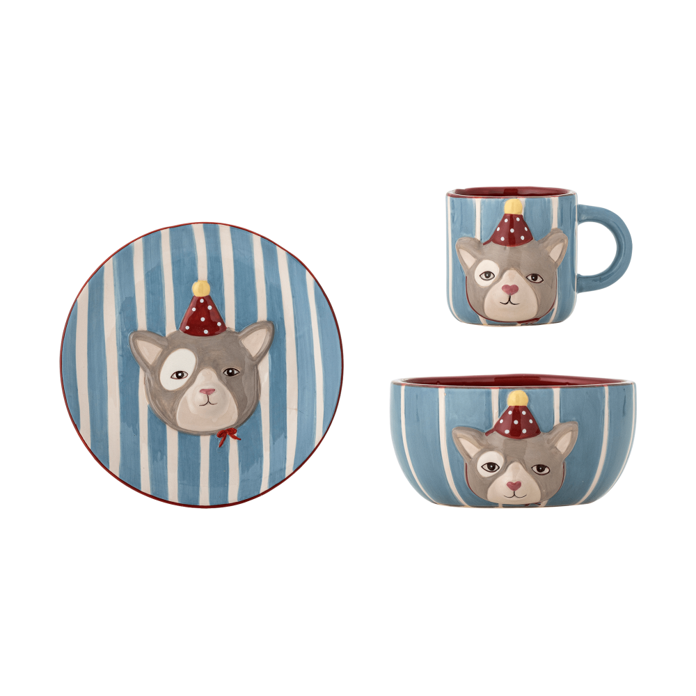 Party servisset, Katt, 3 delar