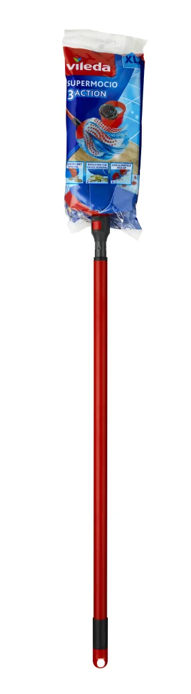 Vileda SuperMocio Golvmopp 3action, med skaft