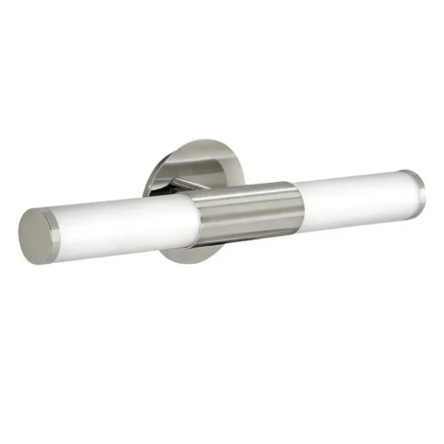 Vägglampa Eglo Palmera Nickel-Matt Vit