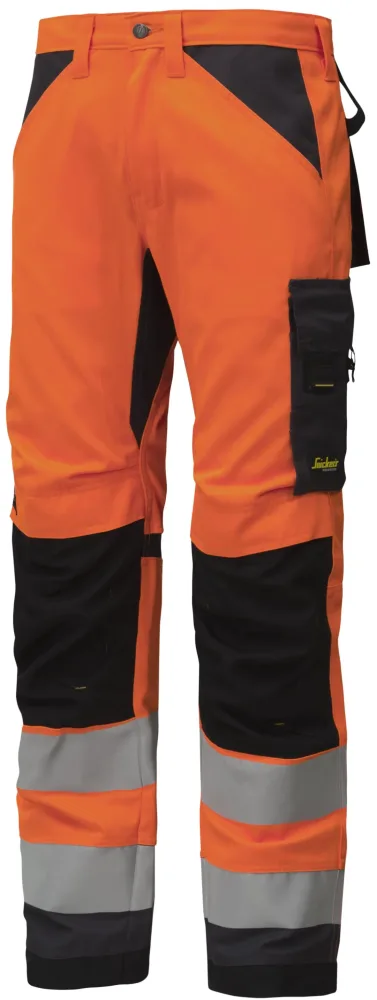 Snickers Workwear 6331 AllroundWork Arbetsbyxa varsel, gul Varsel, Gul