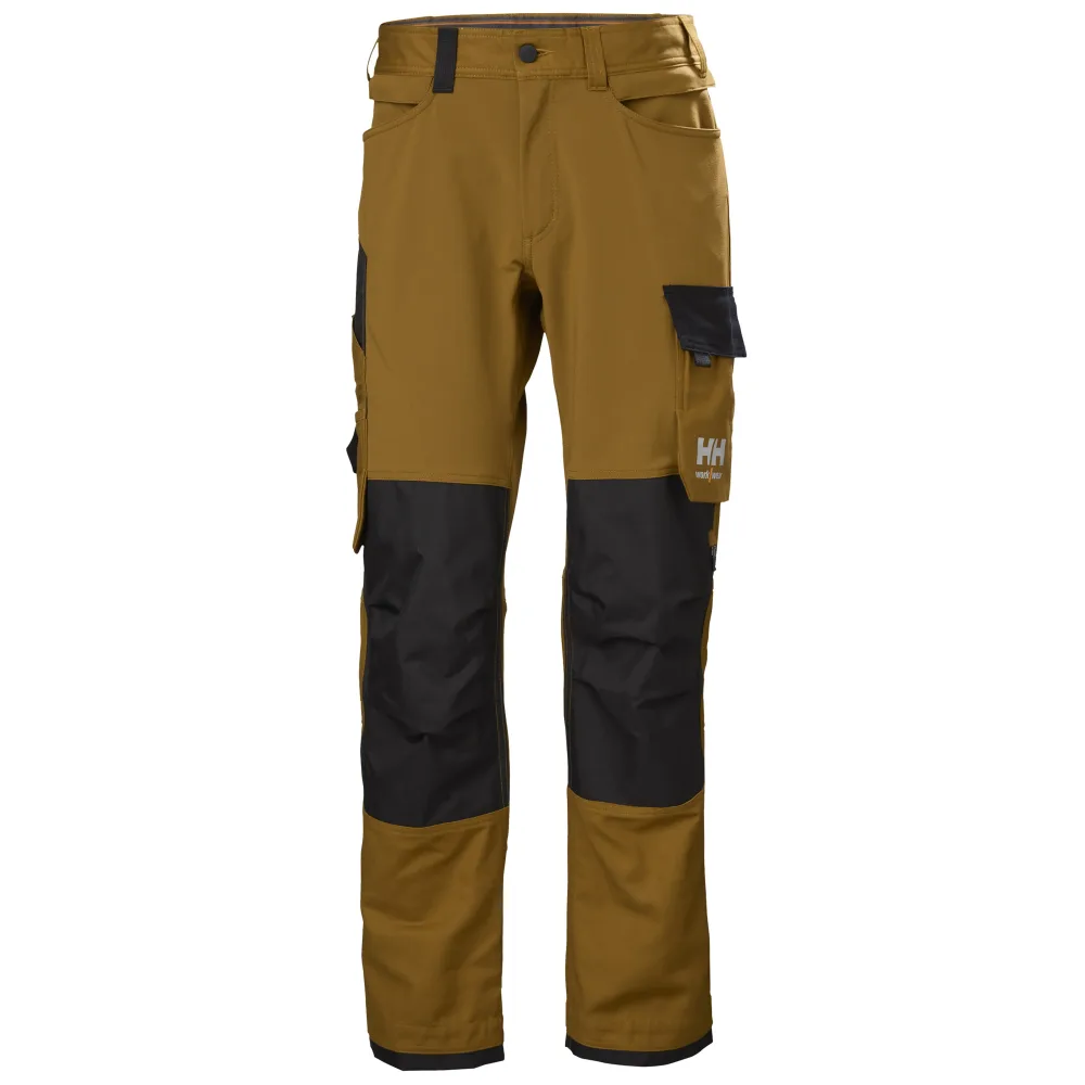 Helly Hansen Workwear Oxford 77395-759 Arbetsbyxa brun/mörkbrun D92