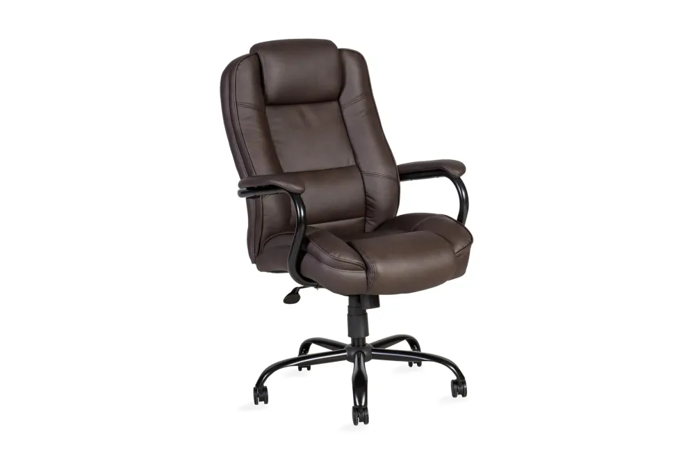 Kontorstol Elegant xxl 795x82xh113-1205 cm Brun