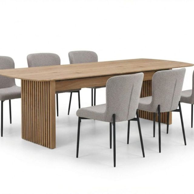 Richeto Matgrupp Ek 210 cm med 6 Elsie Matstolar