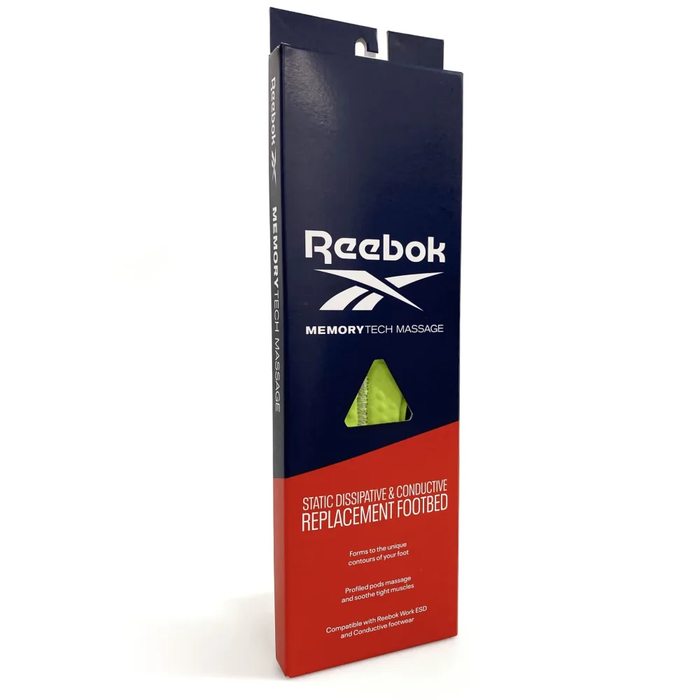 Reebok RBMT MemoryTech Massage Inläggssula grön 36