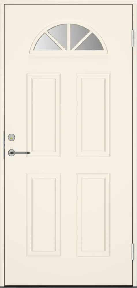 Swedoor C8013 Ytterdörr vit (S 0502-Y) 988x1980 mm
