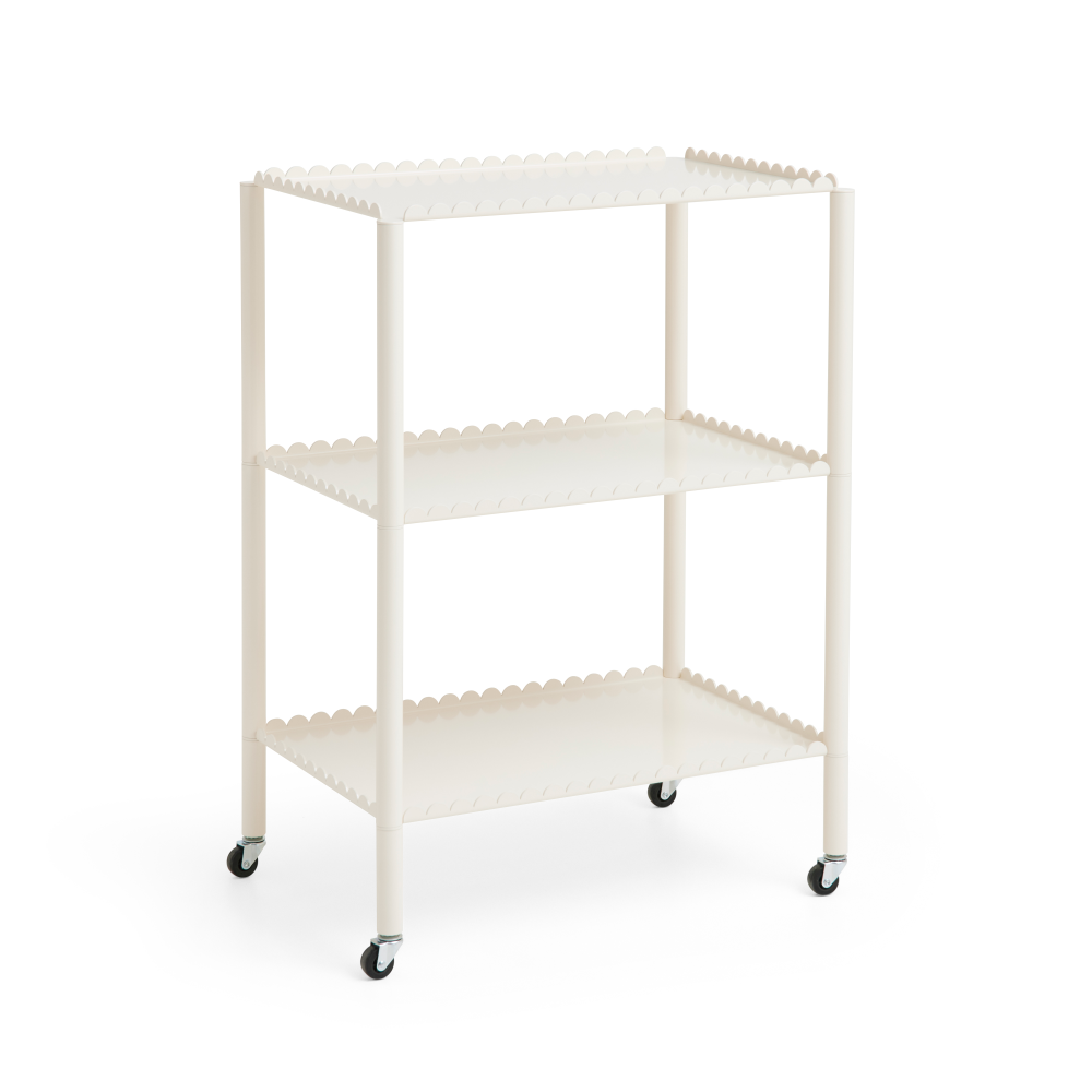 Arcs Trolley High serveringsvagn, Eggshell