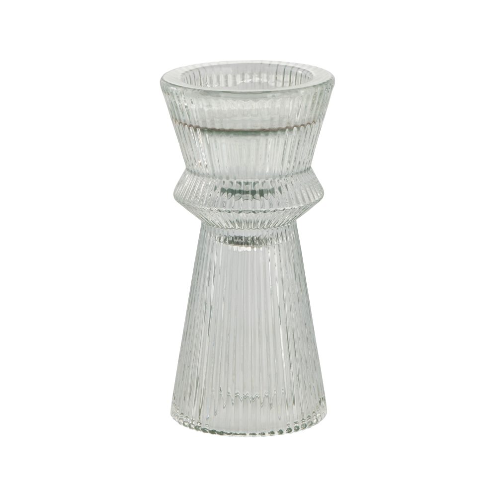 Sivia ljusstake 11,5 cm, Iceberg green