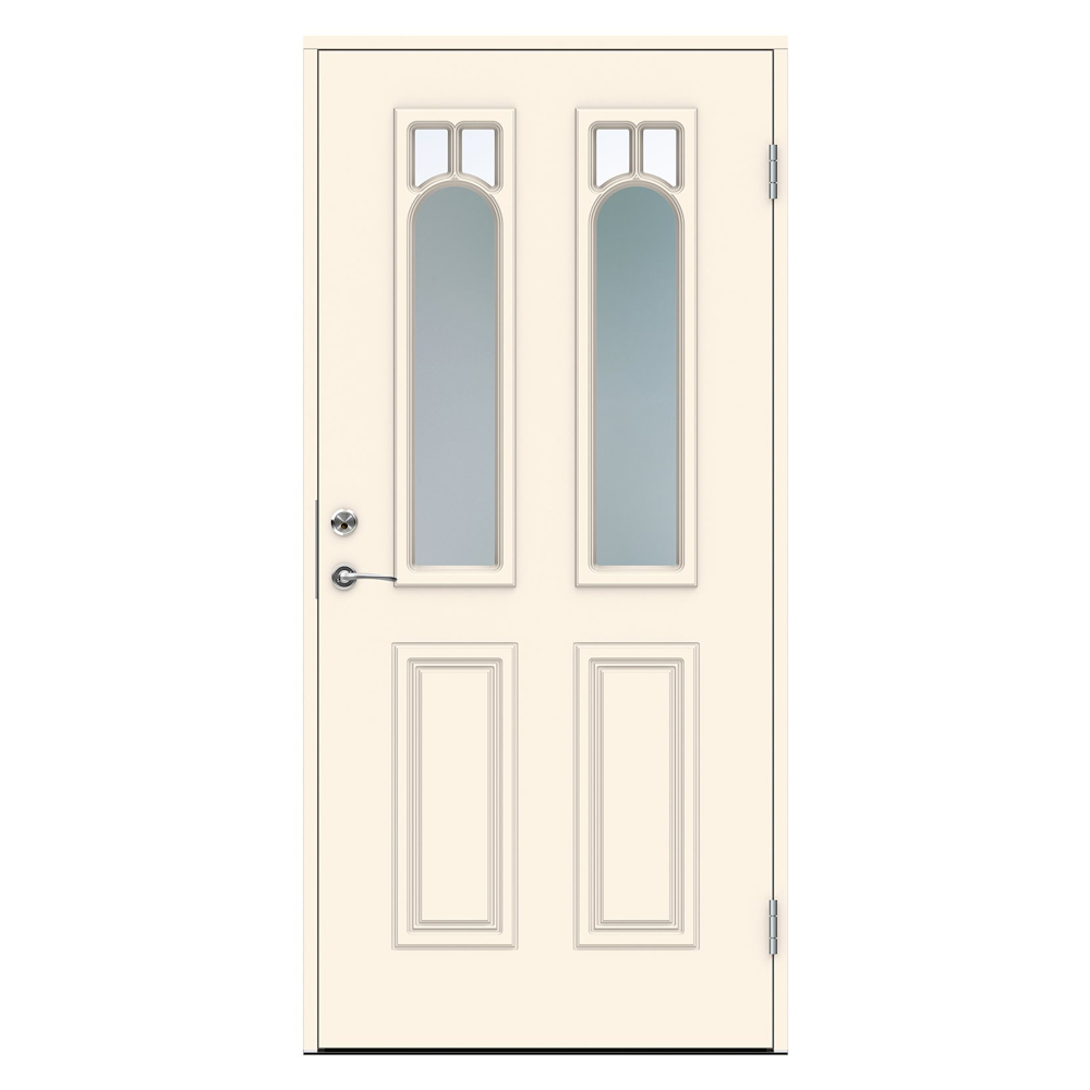 Ytterdörrar Swedoor Classic Delius Vit NCS S0502-Y
