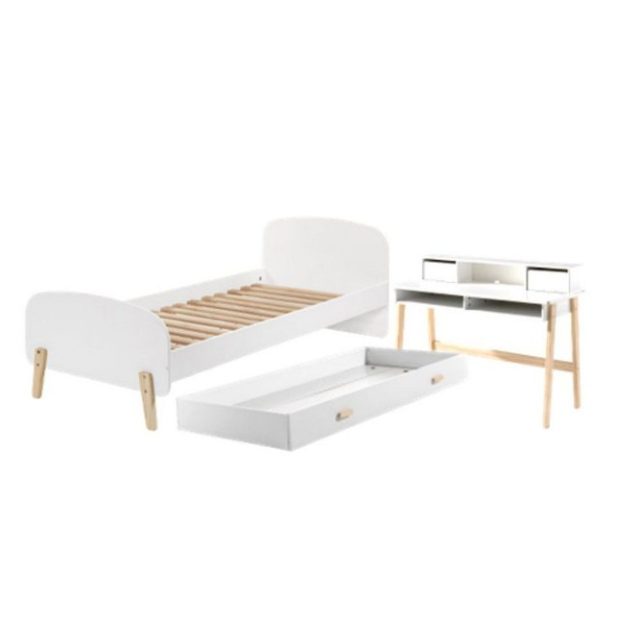 Säng med lådskrivbord Kiddy