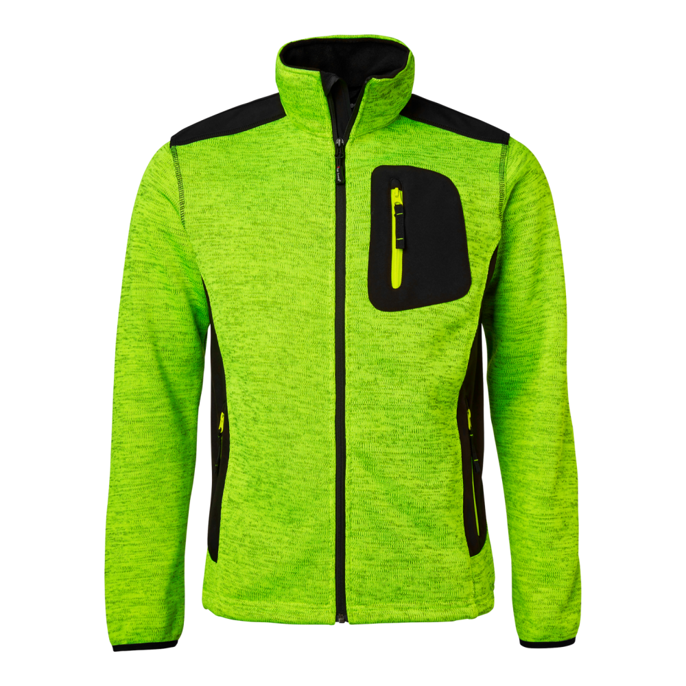 STICKAD TOP SWEDE FLEECE GUL XXL