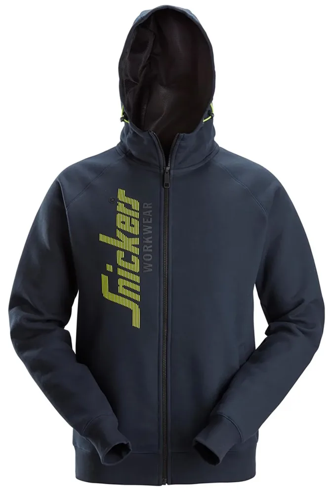 Snickers Workwear 2846-9500 Luvtröja med logga, marinblå M - Bild 2