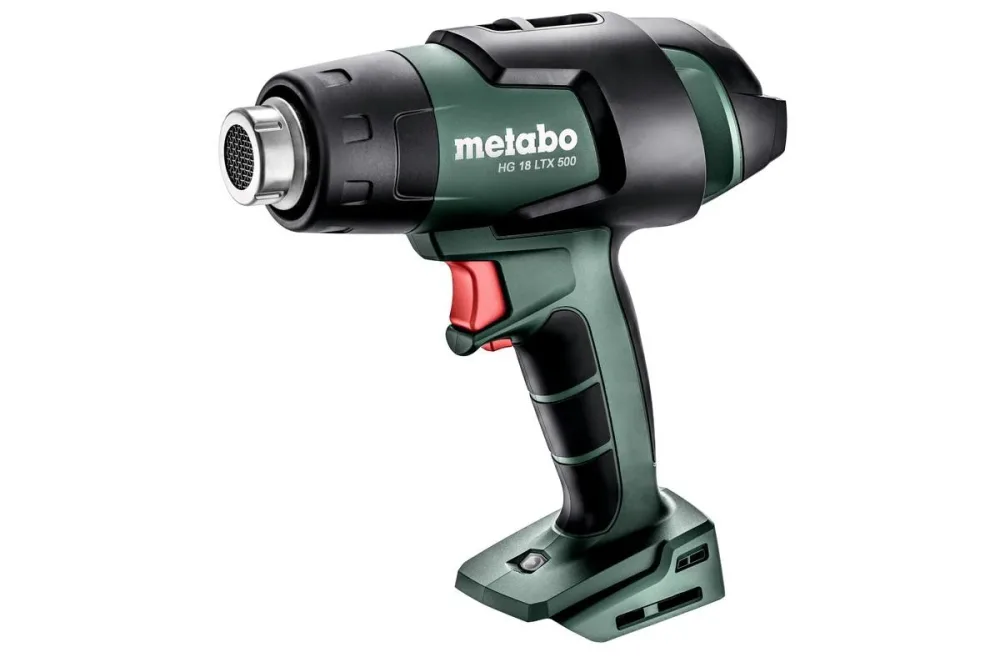 Metabo HG 18 LTX 500 SOLO Varmluftpistol utan batteri och laddare