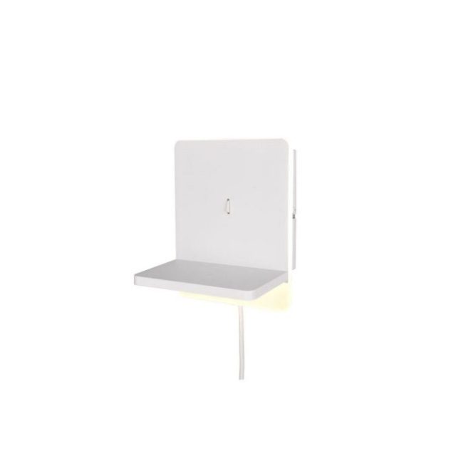 Vägglampa TRIO Fairfield Mattvit
