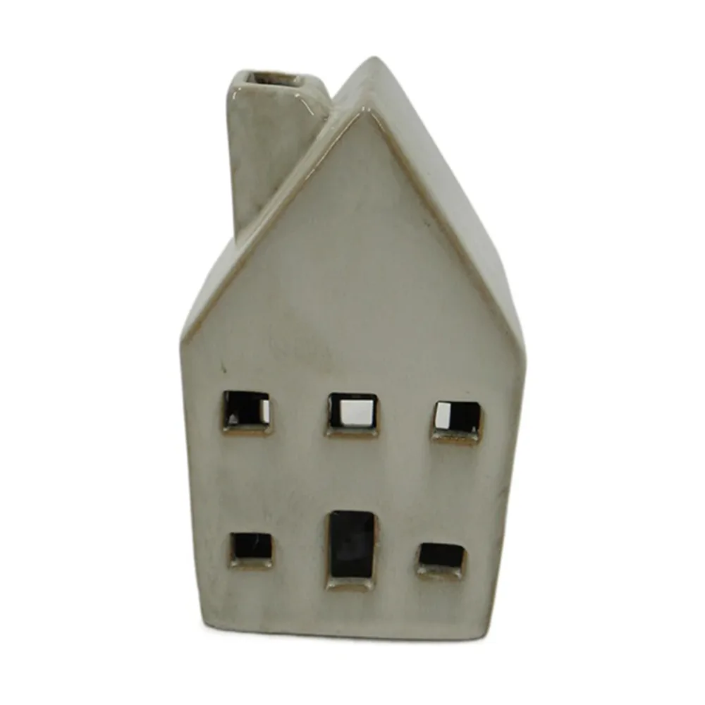 Dekoration Hus Keramik med LED 9x8.5x15cm - Bild 2