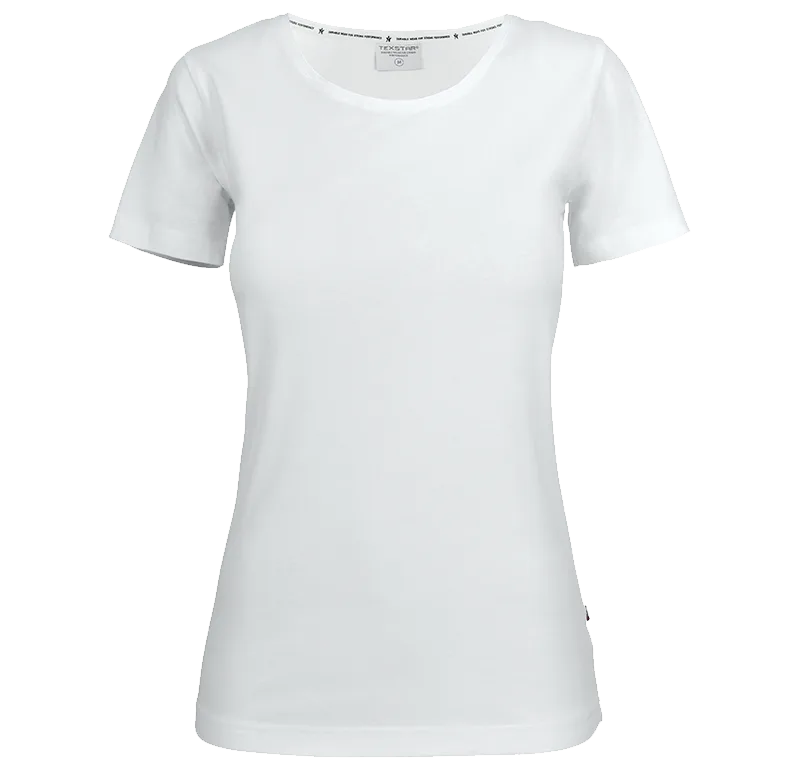Texstar WT19101000200 T-shirt vit Vit - Bild 2