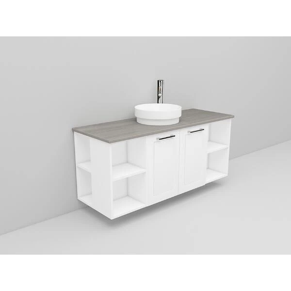 Badrumsmöbel Flexline Modell 148 120cm, Vit, Ram | Stuvbutiken